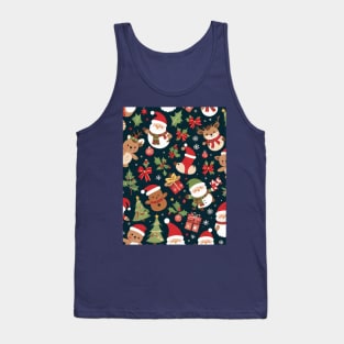 Cute Christmas Pattern Tank Top